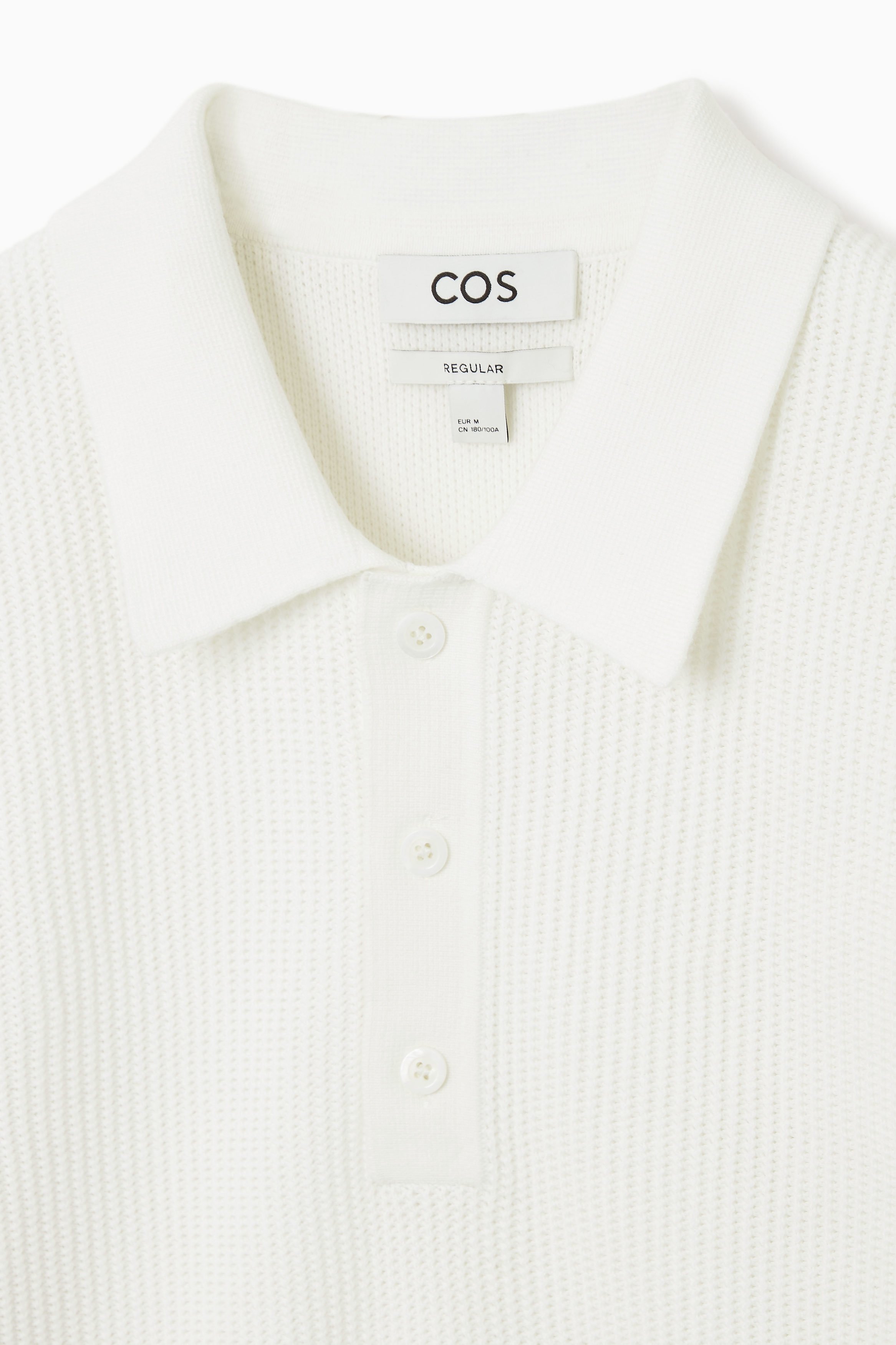 Cos cotton best sale knit polo