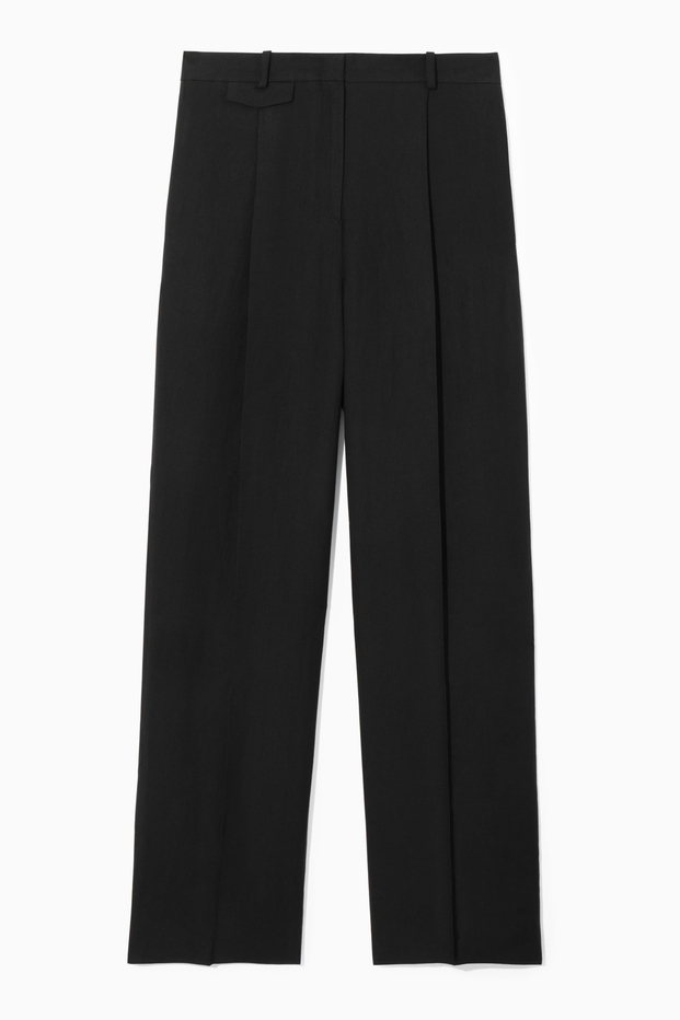 New-design High Waist Wide Leg Pants (Color : Black, Size : L) : Buy Online  at Best Price in KSA - Souq is now : Fashion